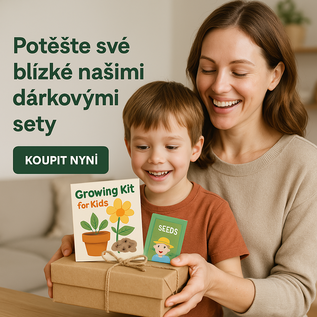 Banner: dárkové sety PěstujSám.cz